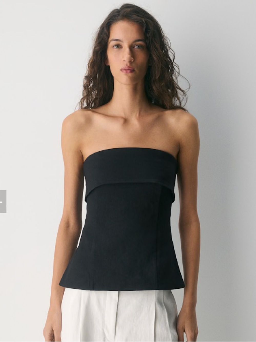 Aritzia Element Linen Tube Top - Babaton